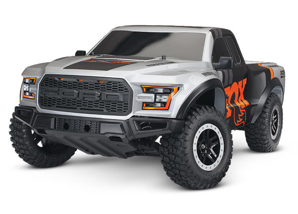 TRAXXAS Ford F-150 Raptor 2WD 1/10 RTR TQ Fox with Batt/Charger - Click Image to Close