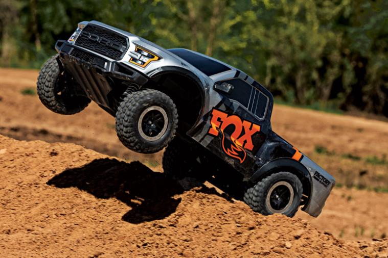 TRAXXAS Ford F-150 Raptor 2WD 1/10 RTR TQ Fox with Batt/Charger - Πατήστε στην εικόνα για να κλείσει