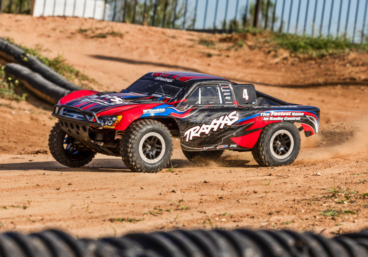 TRAXXAS Slash 2WD 1/10 RTR TQ Red BL-2S - Πατήστε στην εικόνα για να κλείσει