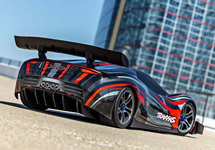 TRAXXAS XO-1 Supercar 1/7 RTR TQi Telemetry TSM Red - Click Image to Close