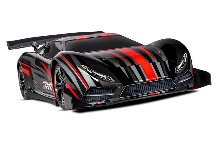 TRAXXAS XO-1 Supercar 1/7 RTR TQi Telemetry TSM Red - Click Image to Close