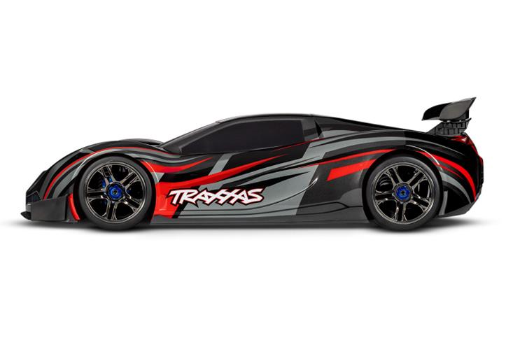 TRAXXAS XO-1 Supercar 1/7 RTR TQi Telemetry TSM Red - Click Image to Close