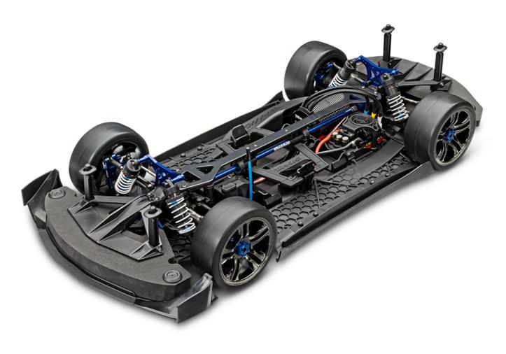 TRAXXAS XO-1 Supercar 1/7 RTR TQi Telemetry TSM Red - Click Image to Close