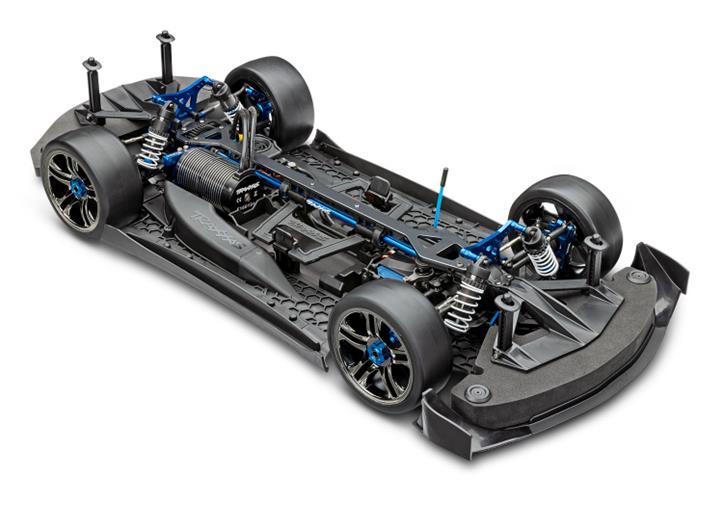 TRAXXAS XO-1 Supercar 1/7 RTR TQi Telemetry TSM Red - Click Image to Close