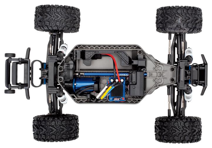 TRAXXAS Rustler 4x4 VXL 1/10 RTR TQi TSM Green NO Batt & Charger - Πατήστε στην εικόνα για να κλείσει