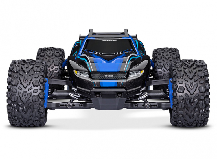 TRAXXAS Rustler 4x4 BL-2s 1/10 RTR TQ Blue - Click Image to Close