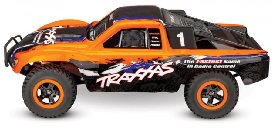 TRAXXAS Slash 4x4 VXL RTR TQi TSM Orange - w/o Battery & Charger - Πατήστε στην εικόνα για να κλείσει