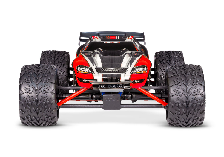 TRAXXAS E-Revo 1/16 4WD RTR TQ Red USB-C With Batt/Charger - Click Image to Close