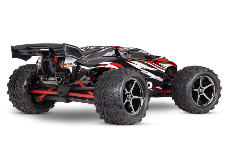 TRAXXAS E-Revo 1/16 4WD RTR TQ Red USB-C With Batt/Charger - Click Image to Close