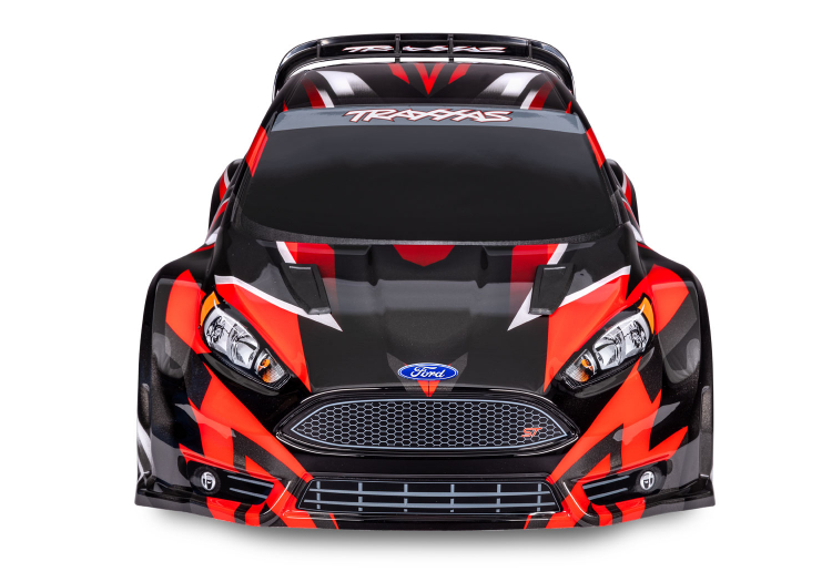 TRAXXAS Ford Fiesta ST Rally 1/10 4WD TQ Red BL-2S - Πατήστε στην εικόνα για να κλείσει