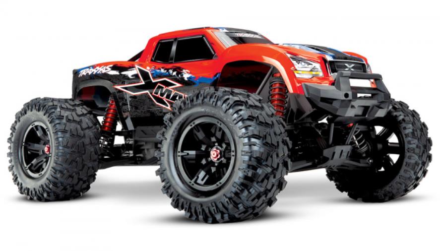 TRAXXAS X-Maxx 8S 4WD Brushless TQi TSM Red-X - Click Image to Close