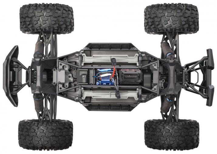 TRAXXAS X-Maxx 8S 4WD Brushless TQi TSM Red-X - Click Image to Close