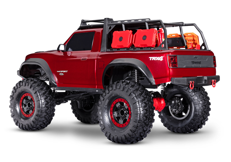 TRAXXAS TRX-4 Sport Scale Crawler High Trail Truck 1/10 RTR Red - Πατήστε στην εικόνα για να κλείσει