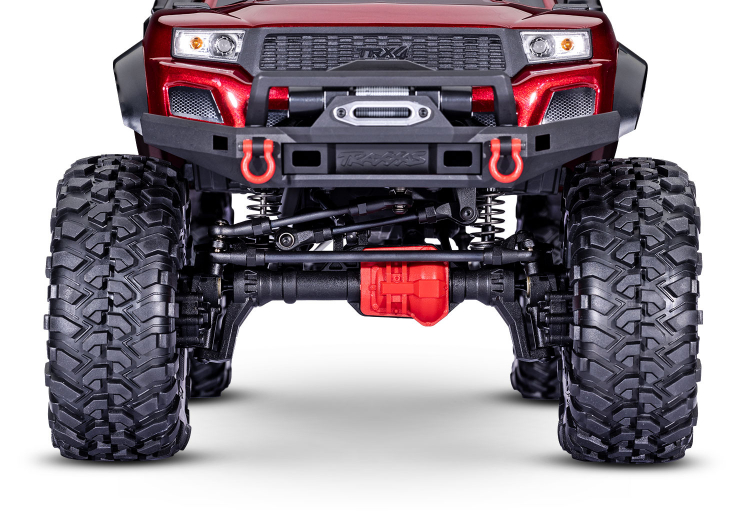 TRAXXAS TRX-4 Sport Scale Crawler High Trail Truck 1/10 RTR Red - Click Image to Close