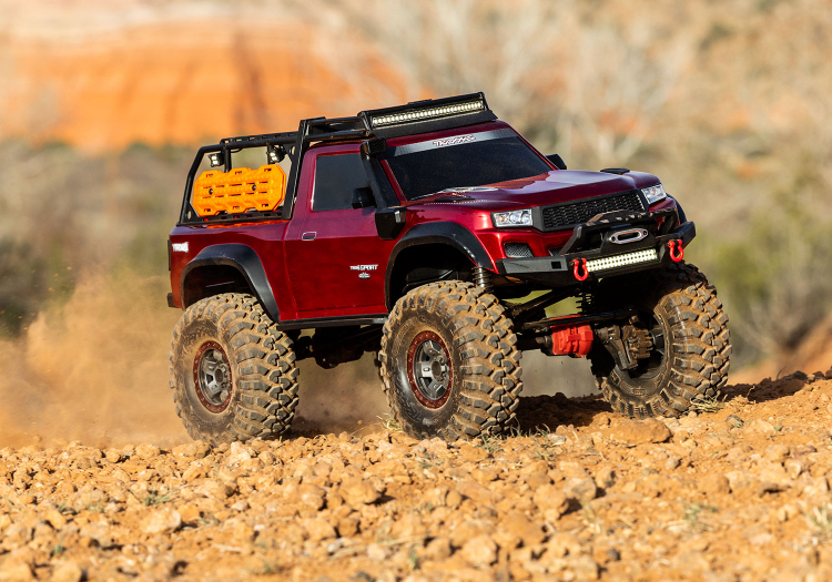 TRAXXAS TRX-4 Sport Scale Crawler High Trail Truck 1/10 RTR Red - Πατήστε στην εικόνα για να κλείσει