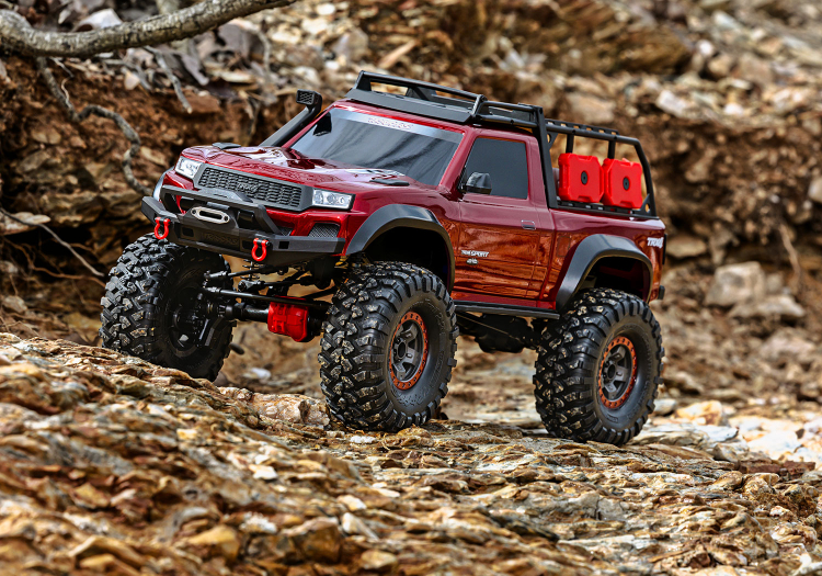 TRAXXAS TRX-4 Sport Scale Crawler High Trail Truck 1/10 RTR Red - Πατήστε στην εικόνα για να κλείσει