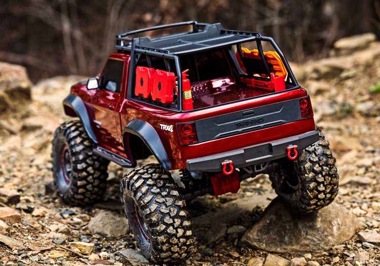 TRAXXAS TRX-4 Sport Scale Crawler High Trail Truck 1/10 RTR Red - Click Image to Close