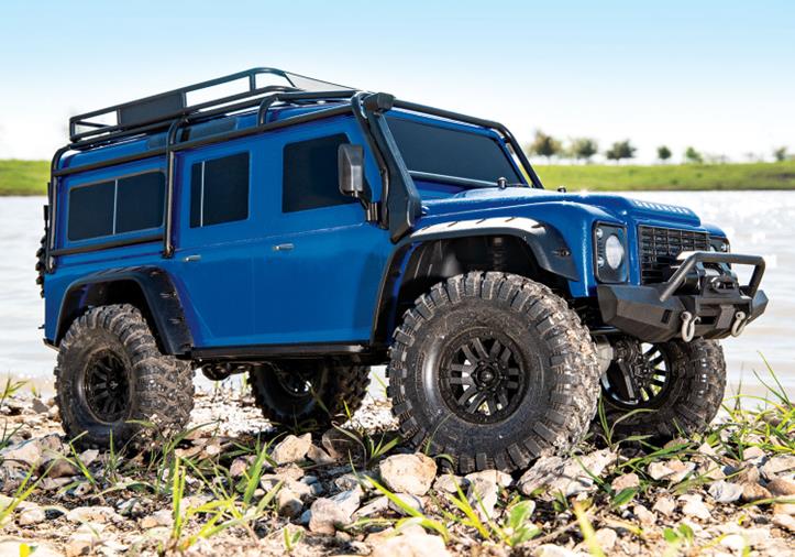 TRAXXAS TRX-4 Scale & Trial Crawler Land Rover Defender Blue RTR - Πατήστε στην εικόνα για να κλείσει