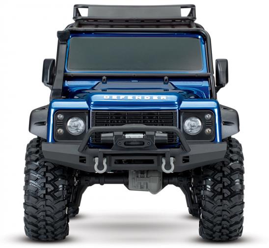 TRAXXAS TRX-4 Scale & Trial Crawler Land Rover Defender Blue RTR - Click Image to Close