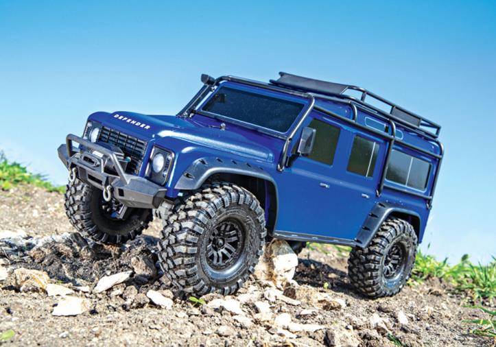 TRAXXAS TRX-4 Scale & Trial Crawler Land Rover Defender Blue RTR - Πατήστε στην εικόνα για να κλείσει