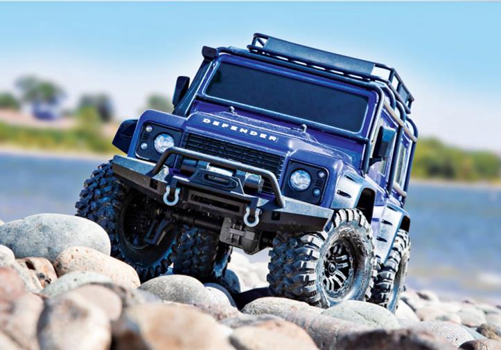 TRAXXAS TRX-4 Scale & Trial Crawler Land Rover Defender Blue RTR - Πατήστε στην εικόνα για να κλείσει