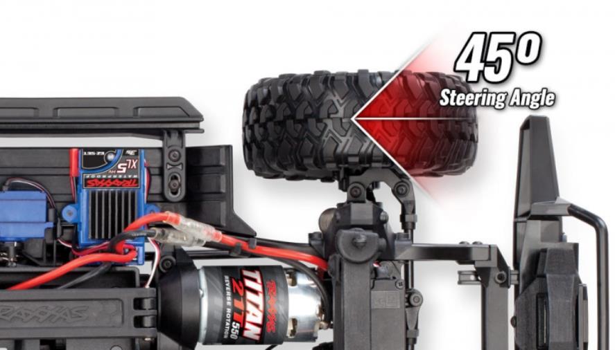 TRAXXAS TRX-4 Scale & Trail Crawler Land Rover Defender Silver R - Πατήστε στην εικόνα για να κλείσει