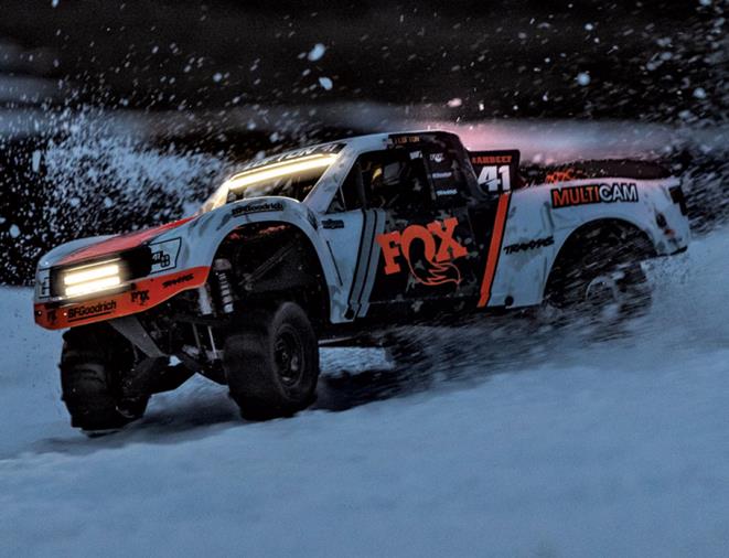 TRAXXAS UDR 4WD TQi TSM FOX LED-set w/o charger & battery RTR - Click Image to Close