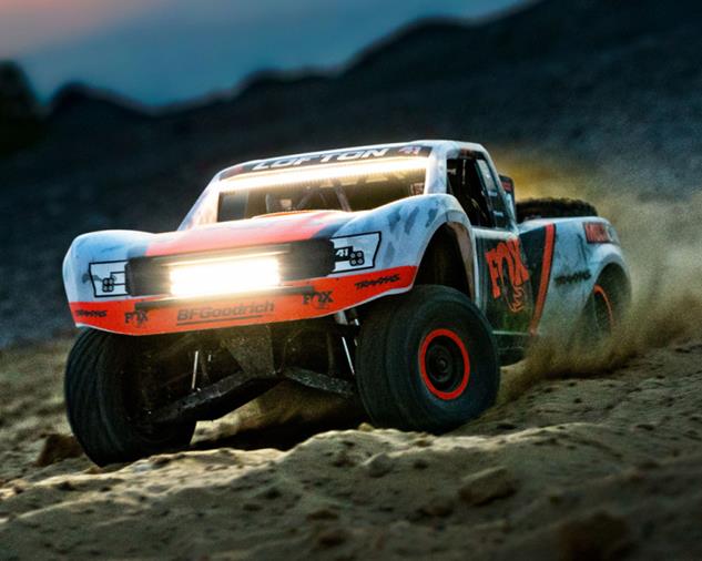 TRAXXAS UDR 4WD TQi TSM FOX LED-set w/o charger & battery RTR - Πατήστε στην εικόνα για να κλείσει