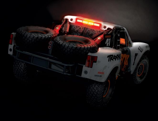 TRAXXAS UDR 4WD TQi TSM FOX LED-set w/o charger & battery RTR - Click Image to Close