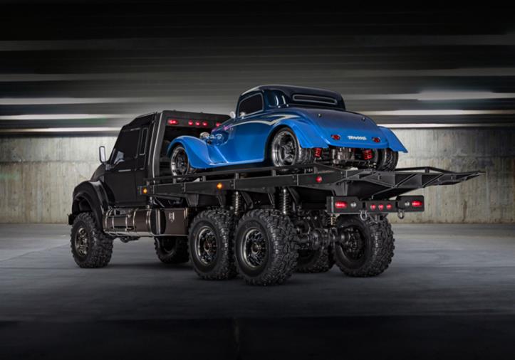 TRAXXAS TRX-6 Ultimate RC Hauler 6x6 TQi Black - Click Image to Close