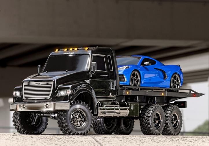 TRAXXAS TRX-6 Ultimate RC Hauler 6x6 TQi Black - Πατήστε στην εικόνα για να κλείσει