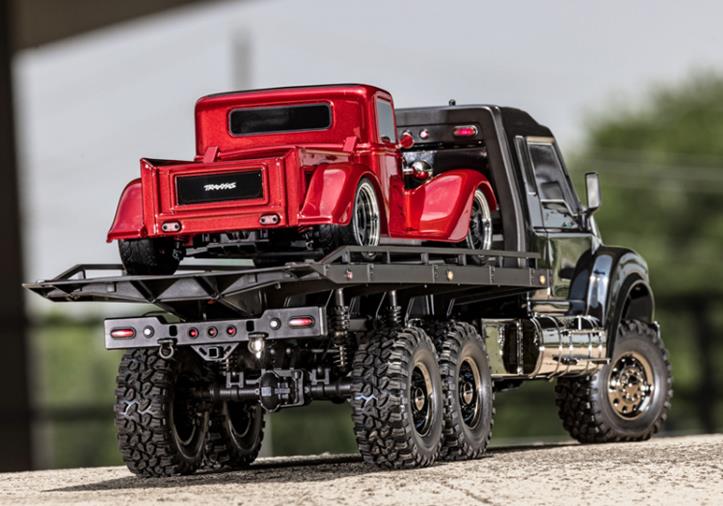 TRAXXAS TRX-6 Ultimate RC Hauler 6x6 TQi Black - Click Image to Close