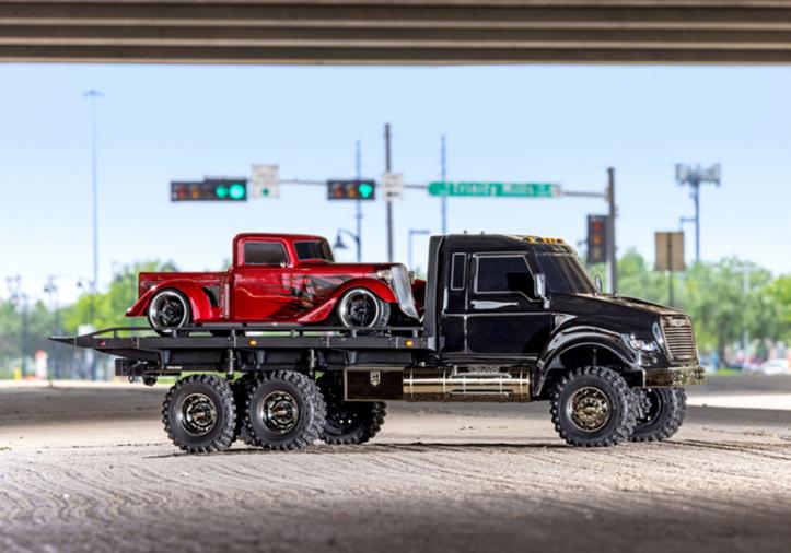 TRAXXAS TRX-6 Ultimate RC Hauler 6x6 TQi Black - Πατήστε στην εικόνα για να κλείσει