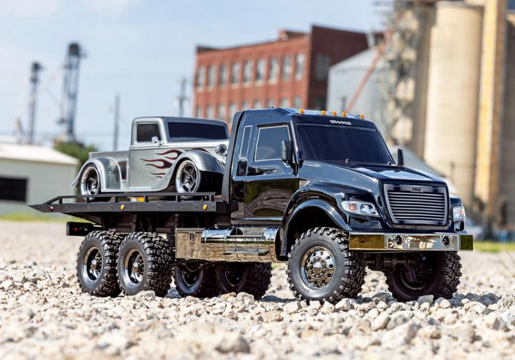 TRAXXAS TRX-6 Ultimate RC Hauler 6x6 TQi Black - Πατήστε στην εικόνα για να κλείσει