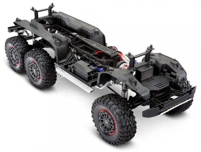 TRAXXAS TRX-6 Mercedes-Benz G63 AMG 6X6 TQi 2.4G RTR Black - Πατήστε στην εικόνα για να κλείσει