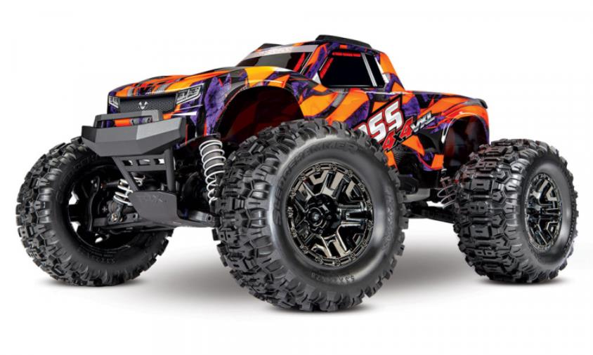 TRAXXAS HOSS 4x4 VXL 1/10 RTR TQi TSM Orange - Πατήστε στην εικόνα για να κλείσει