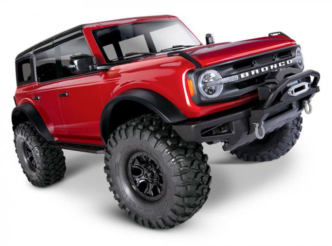 TRAXXAS TRX-4 Ford Bronco 2021 Crawler RTR Red - Click Image to Close