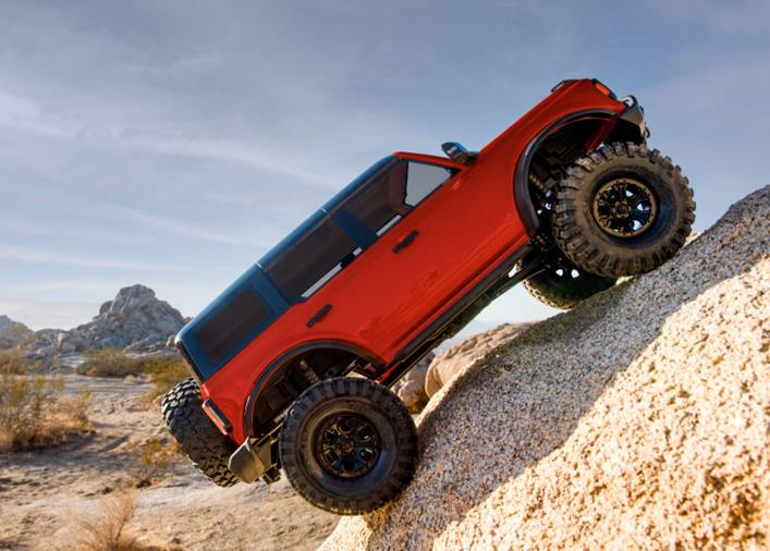 TRAXXAS TRX-4 Ford Bronco 2021 Crawler RTR Red - Πατήστε στην εικόνα για να κλείσει