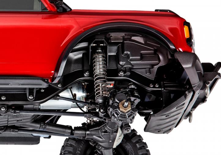 TRAXXAS TRX-4 Ford Bronco 2021 Crawler RTR Red - Click Image to Close