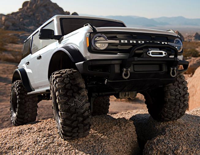 TRAXXAS TRX-4 Ford Bronco 2021 Crawler RTR Silver - Πατήστε στην εικόνα για να κλείσει