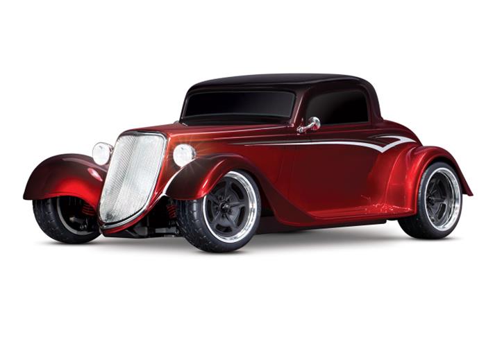 TRAXXAS Factory Five '35 Hot Rod Coupe 1/10 AWD RTR Red - Πατήστε στην εικόνα για να κλείσει