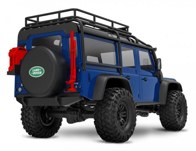 TRAXXAS TRX-4M 1/18 Land Rover Defender Crawler Blue RTR - Click Image to Close