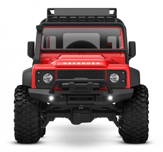 TRAXXAS TRX-4M 1/18 Land Rover Defender Crawler Red RTR - Πατήστε στην εικόνα για να κλείσει