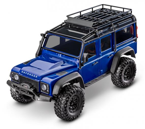 TRAXXAS TRX-4M 1/18 Land Rover Defender Crawler Red RTR - Click Image to Close