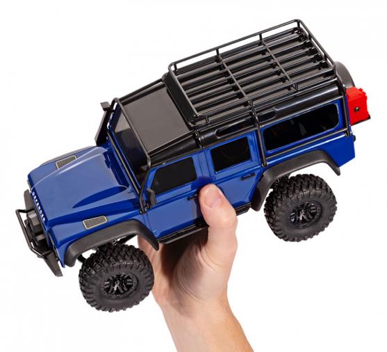 TRAXXAS TRX-4M 1/18 Land Rover Defender Crawler Red RTR - Click Image to Close