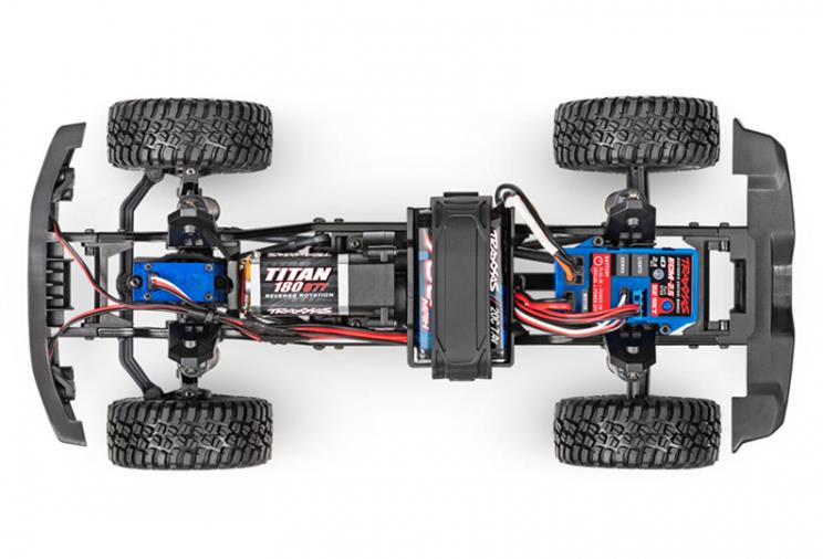 TRAXXAS TRX-4M 1/18 Ford Bronco Crawler Black RTR - Click Image to Close