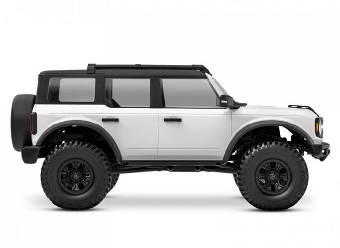 TRAXXAS TRX-4M 1/18 Ford Bronco Crawler White RTR - Click Image to Close