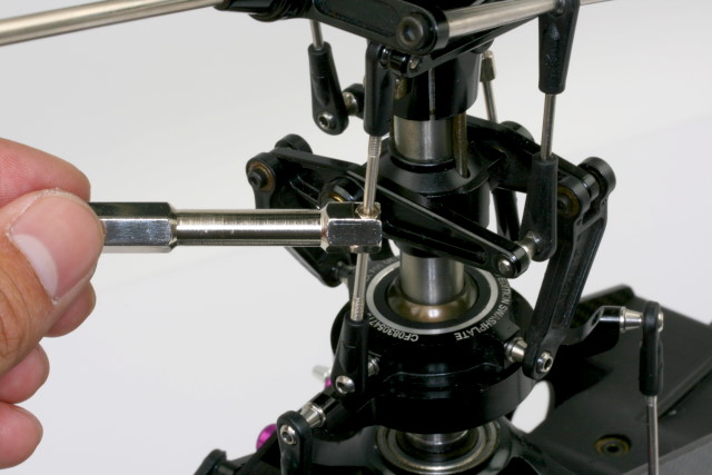 Two-way fine adjustable linkage rods M2x56mm x6 - Πατήστε στην εικόνα για να κλείσει