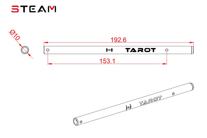 (MK6057) Tarot 550/600 spindle - Click Image to Close