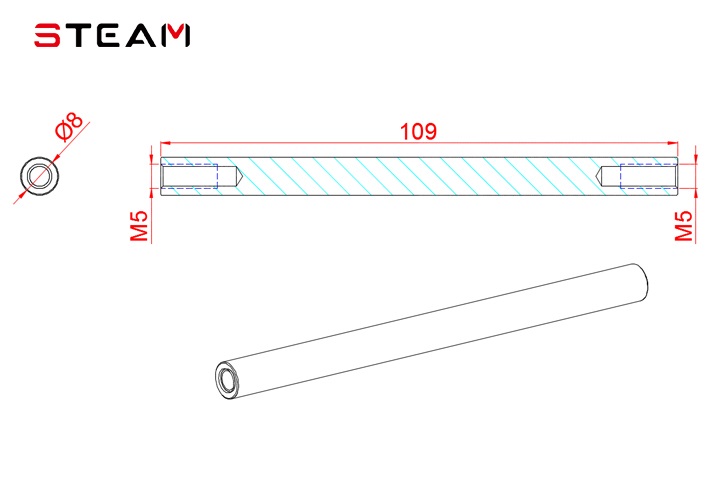 (MK6058) Tarot 600 horizontal axis - Πατήστε στην εικόνα για να κλείσει